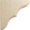 Ekena Millwork 1 3/4"W x 5 1/2"D x 5 1/2"H Stratford Wood Bracket, Rubberwood BKTW02X06X06STRW - alternate 2